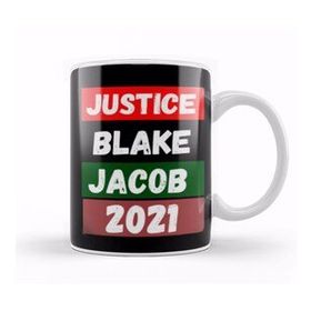 Baskı Dükkanı Justice For Jacob Blake 2022 Black Lives Matter Kupa