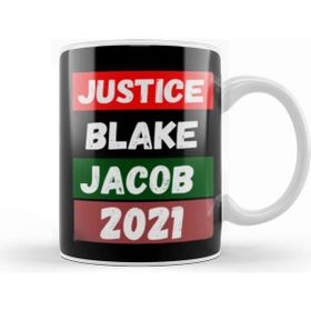 Baskı Dükkanı Justice For Jacob Blake 2022 Black Lives Matter Kupa
