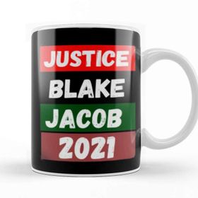 Baskı Dükkanı Justice For Jacob Blake Black Lives Matter Kupa