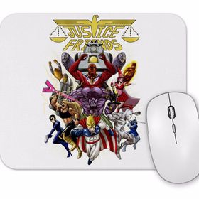 Baskı Dükkanı Justice Friends Mouse Pad