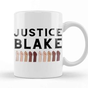 Baskı Dükkanı Justıce Has Prevaıled George Floyd Black Lives Matter 2021 Kupa