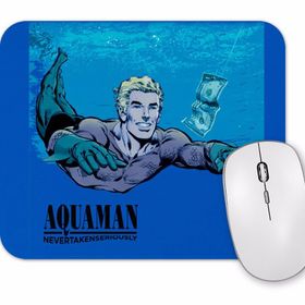 Baskı Dükkanı Justice League Never Taken Seriously Mouse Pad