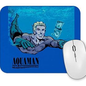 Baskı Dükkanı Justice League Never Taken Seriously Mouse Pad