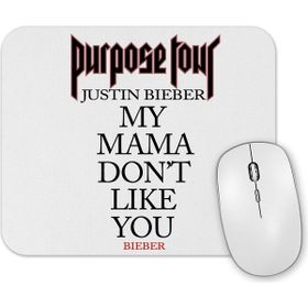 Baskı Dükkanı Justin Bieber Purpose Tour Mouse Pad
