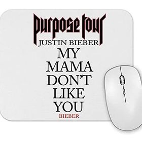 Baskı Dükkanı Justin Bieber Purpose Tour Mouse Pad