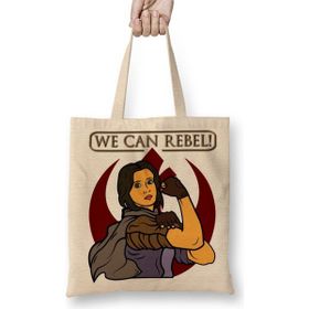 Baskı Dükkanı Jyn Erso We Can Rebel Rogue One Bez Çanta