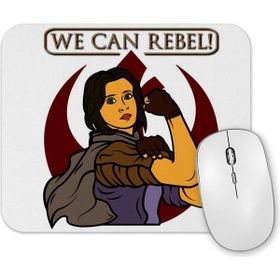 Baskı Dükkanı Jyn Erso We Can Rebel Rogue One Mouse Pad