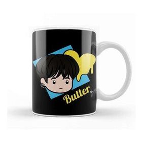 Baskı Dükkanı K Pop Chibi Suga Butter Kupa