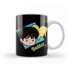 Baskı Dükkanı K Pop Chibi Suga Butter Kupa