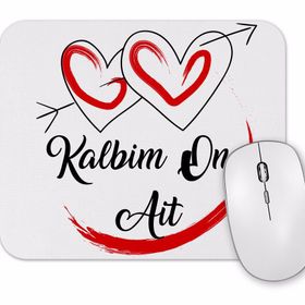 Baskı Dükkanı Kalbim Ona Ait Mouse Pad