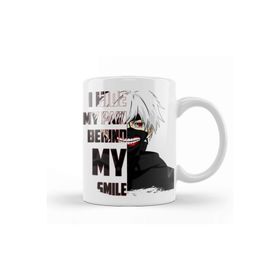 Baskı Dükkanı Kanki Ken Tokyo Ghoul Quote Pain Behind Kaneki Kupa