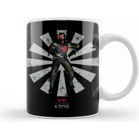 Baskı Dükkanı Kano Retro Japanese Mortal Kombat Kupa