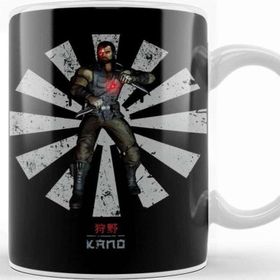 Baskı Dükkanı Kano Retro Japanese Mortal Kombat Kupa