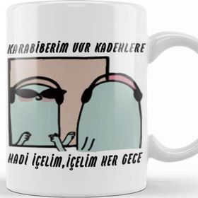Baskı Dükkanı Karabiberim Motto Kupa Bardak
