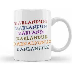 Baskı Dükkanı Karadeniz Sözleri Darlandum Darlanduk Kupa Bardak