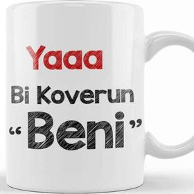 Baskı Dükkanı Karadeniz Sözleri Yaaa Bi Koverun Beni Kupa