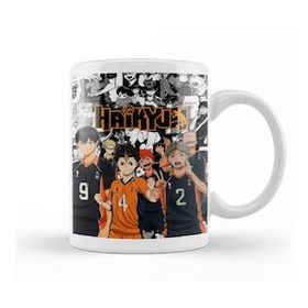 Baskı Dükkanı Karasuno Team Volleyball Anime Final Season Kupa
