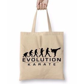 Baskı Dükkanı Karate Evolution Bez Çanta