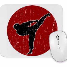 Baskı Dükkanı Karate Mouse Pad