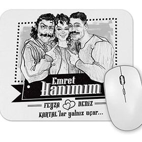 Baskı Dükkanı Kardeş Payı Feyza Mouse Pad