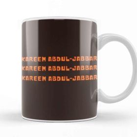 Baskı Dükkanı Kareem Abdul Jabbar Basketball Gifts Vintage Retro Rainbow Quotes For Boys And Dad Kupa