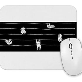 Baskı Dükkanı Kasvetli Şerit Mouse Pad