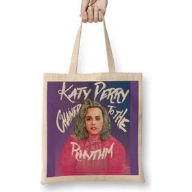 Baskı Dükkanı Katy Perry Chained To The Rhythm Bez Çanta