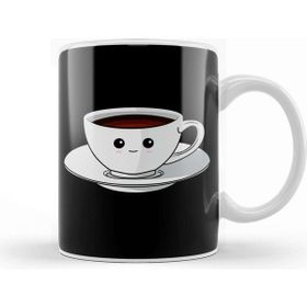 Baskı Dükkanı Kawaii Coffee Cup Funny Anime Caffeine Japanese Kupa