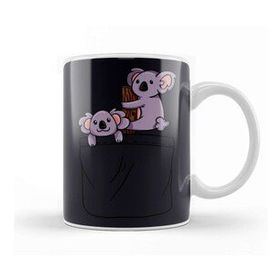 Baskı Dükkanı Kawaii Cute Koala Pocket 01 Kupa