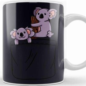 Baskı Dükkanı Kawaii Cute Koala Pocket 01 Kupa