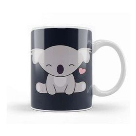 Baskı Dükkanı Kawaii Cute Koala With Heart Kupa