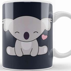 Baskı Dükkanı Kawaii Cute Koala With Heart Kupa