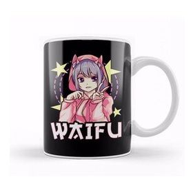 Baskı Dükkanı Kawaii Waifu Anime Girl Japanese Cute Manga Senpai Kupa