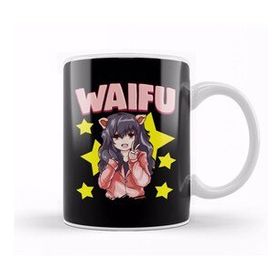 Baskı Dükkanı Kawaii Waifu Anime Girl Japanese Cute Manga Senpai Kupa