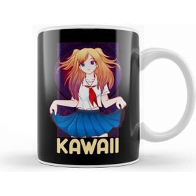 Baskı Dükkanı Kawaii Waifu Anime Girl Japanese Cute Manga Senpai Kupa