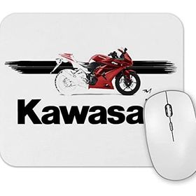 Baskı Dükkanı Kawasaki Enduro Offroad Mouse Pad