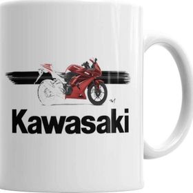 Baskı Dükkanı Kawasaki Enduro Offroad Sihirli Porselen Kupa