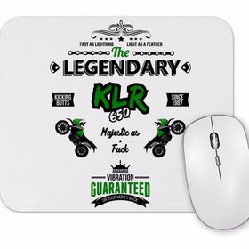 Baskı Dükkanı Kawasaki KLR650 Off Road Mouse Pad