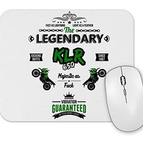 Baskı Dükkanı Kawasaki KLR650 Off Road Mouse Pad