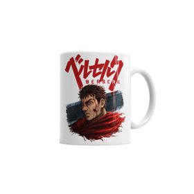 Baskı Dükkanı KB05 Berserk Guts Puck Porselen Kupa Bardak