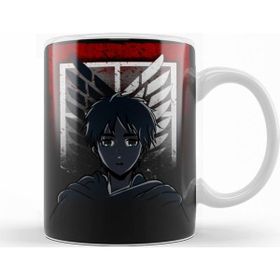 Baskı Dükkanı KB10003 Attack On Titan Human Hope Porselen Kupa Bardak