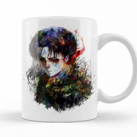 Baskı Dükkanı KB10006 Attack On Titan Levi Porselen Kupa Bardak