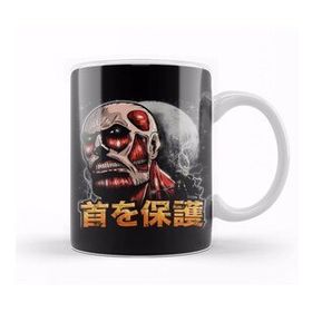 Baskı Dükkanı KB10011 Attack On Titan Protect Ya Neck Porselen Kupa Bardak