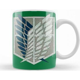 Baskı Dükkanı KB10014 Attack On Titan Scoutıng Legıon Porselen Kupa Bardak