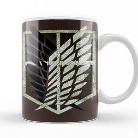 Baskı Dükkanı KB10014 Attack On Titan Scoutıng Legıon Porselen Kupa Bardak