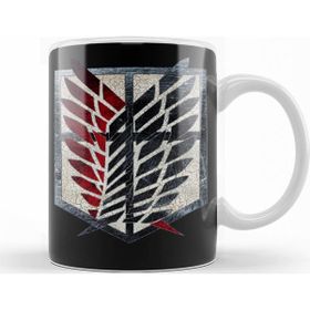 Baskı Dükkanı KB10017 Attack On Titan Scouting Legion Alternative Porselen Kupa Bardak