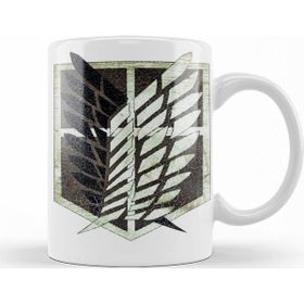 Baskı Dükkanı KB10017 Attack On Titan Scouting Legion Alternative Porselen Kupa Bardak