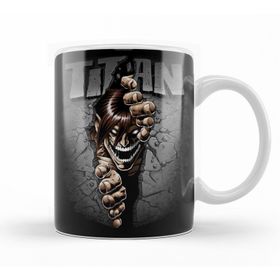 Baskı Dükkanı KB10018 Attack On Titan Split Titan Porselen Kupa Bardak