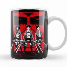 Baskı Dükkanı KB10021 Attack On Titan The Survey Corps Porselen Kupa Bardak