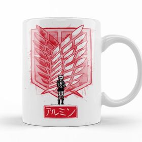 Baskı Dükkanı KB10027 Attack On Titan Traditional Armin Porselen Kupa Bardak